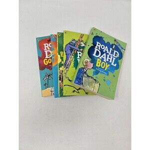 ROALD DAHL LOT OF 5 PAPERBACK BOOKS ILLUSTRATED BY QUENTIN BLAKE YOUTH KIDS BOOK